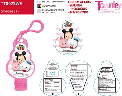Label (Tt0072we 0809 Label (tsum Tsum Raspberry))